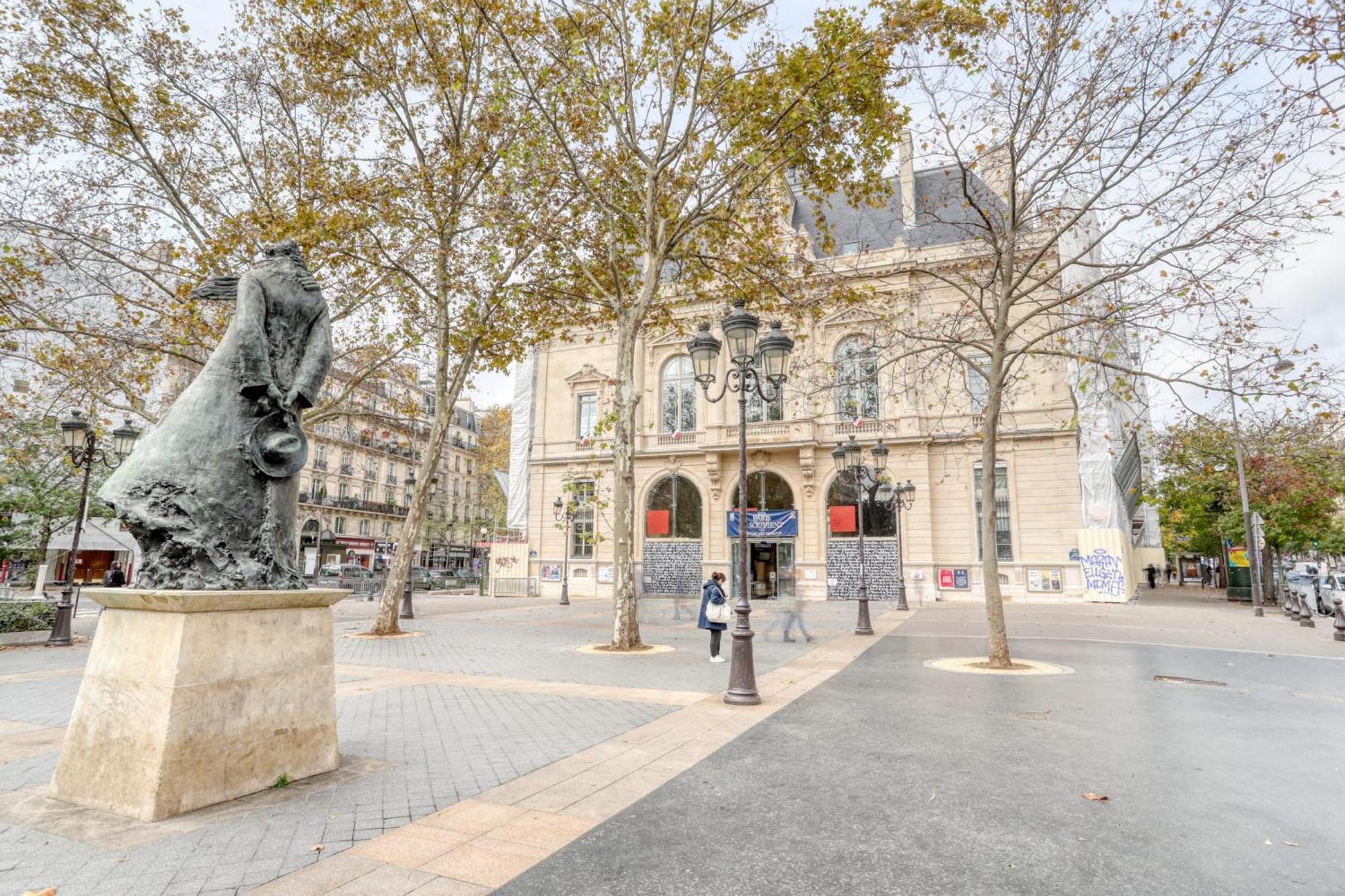 Grand Appart Spacieux Renove Paris Metro Wifi Zewnętrze zdjęcie